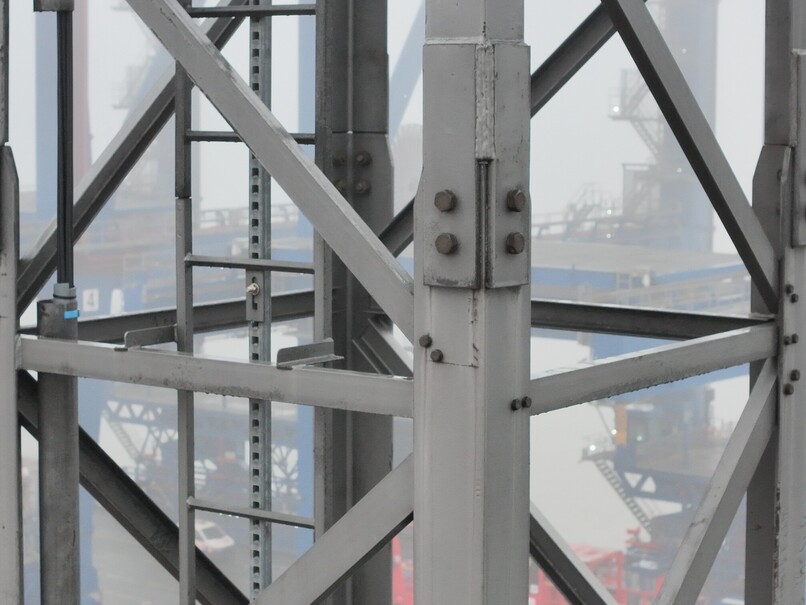 DJI Matrice 4E enterprise inspection drone in harbour environment